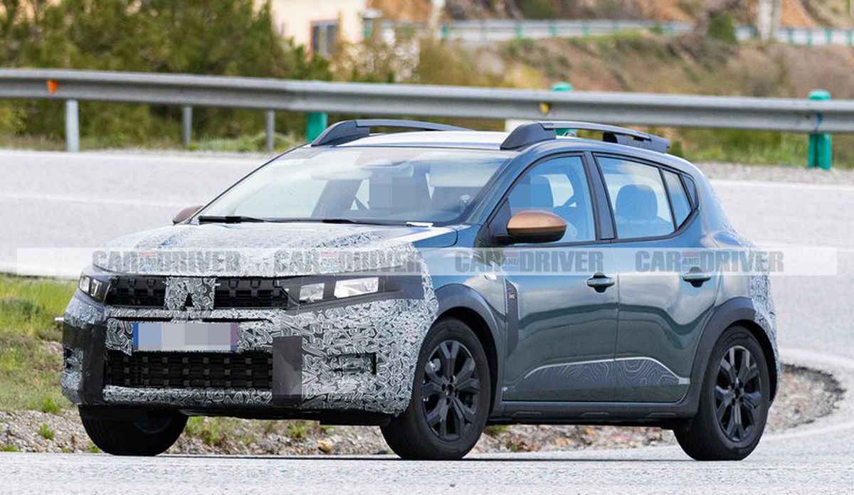 Primele imagini cu Dacia Sandero Stepway