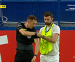 Claudiu Marcu, arbitrul de rezervă. FOTO: captură Prima Sport