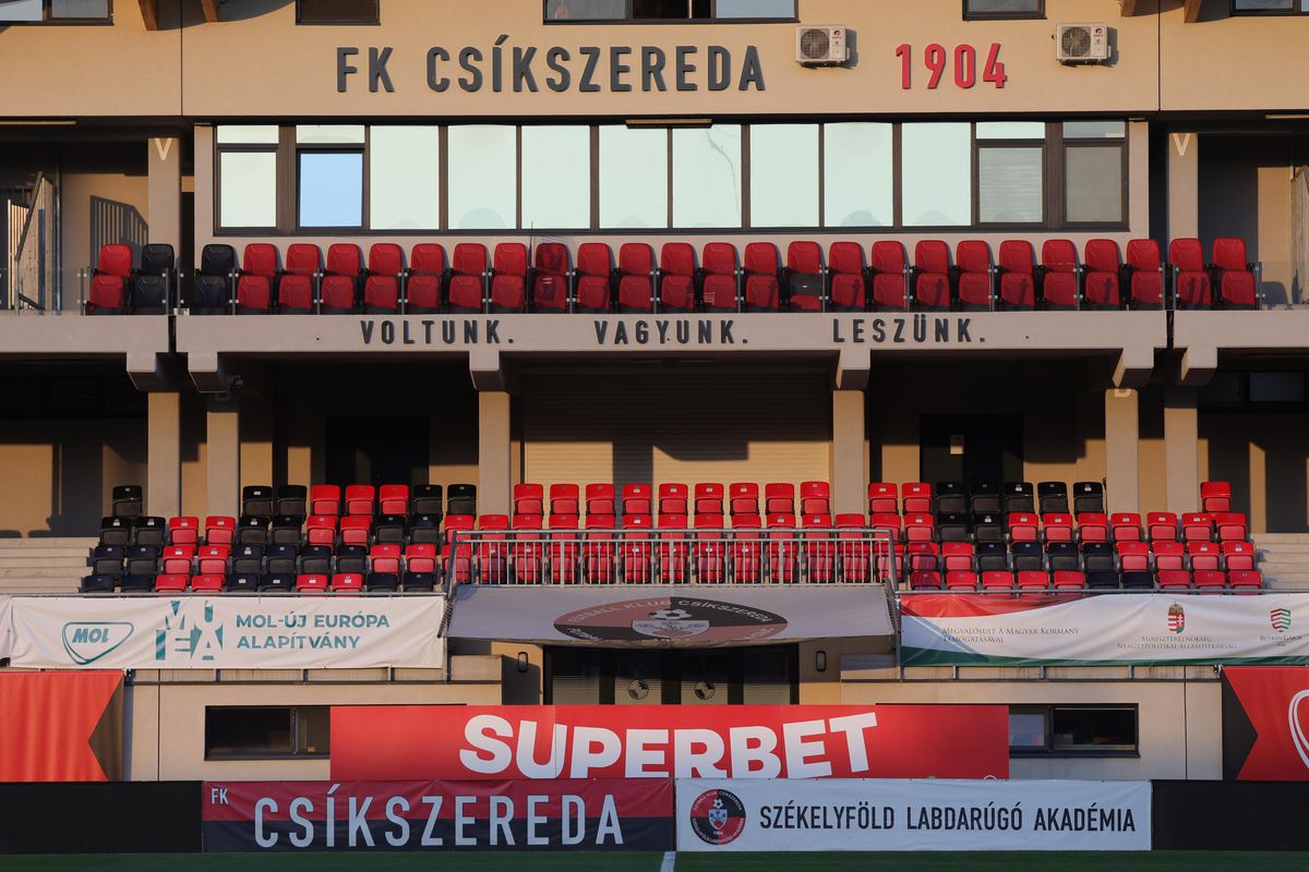 Csikszereda - Rapid, imagini înaintea partidei de la Miercurea Ciuc