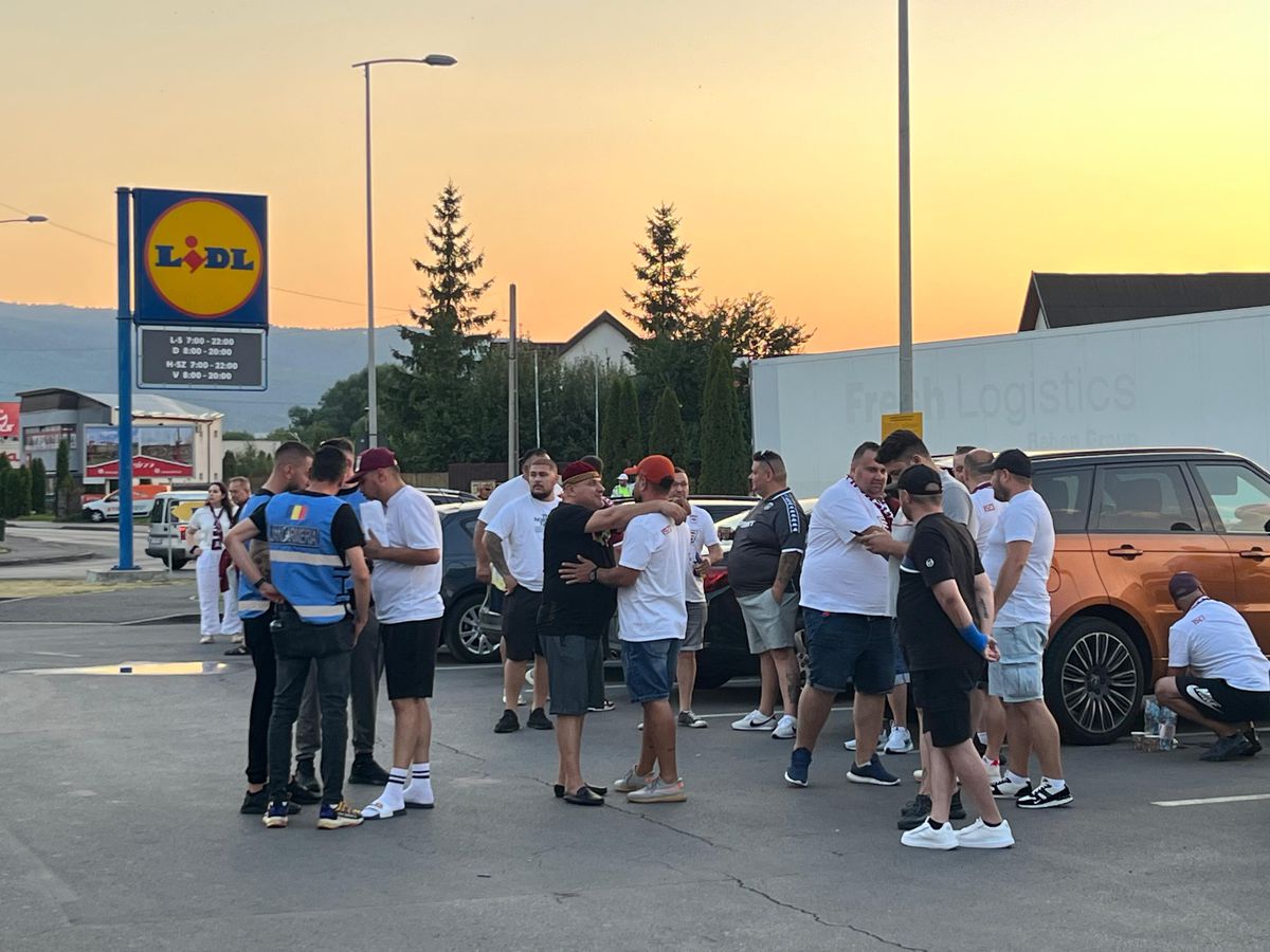 Csikszereda - Rapid, imagini înaintea partidei de la Miercurea Ciuc