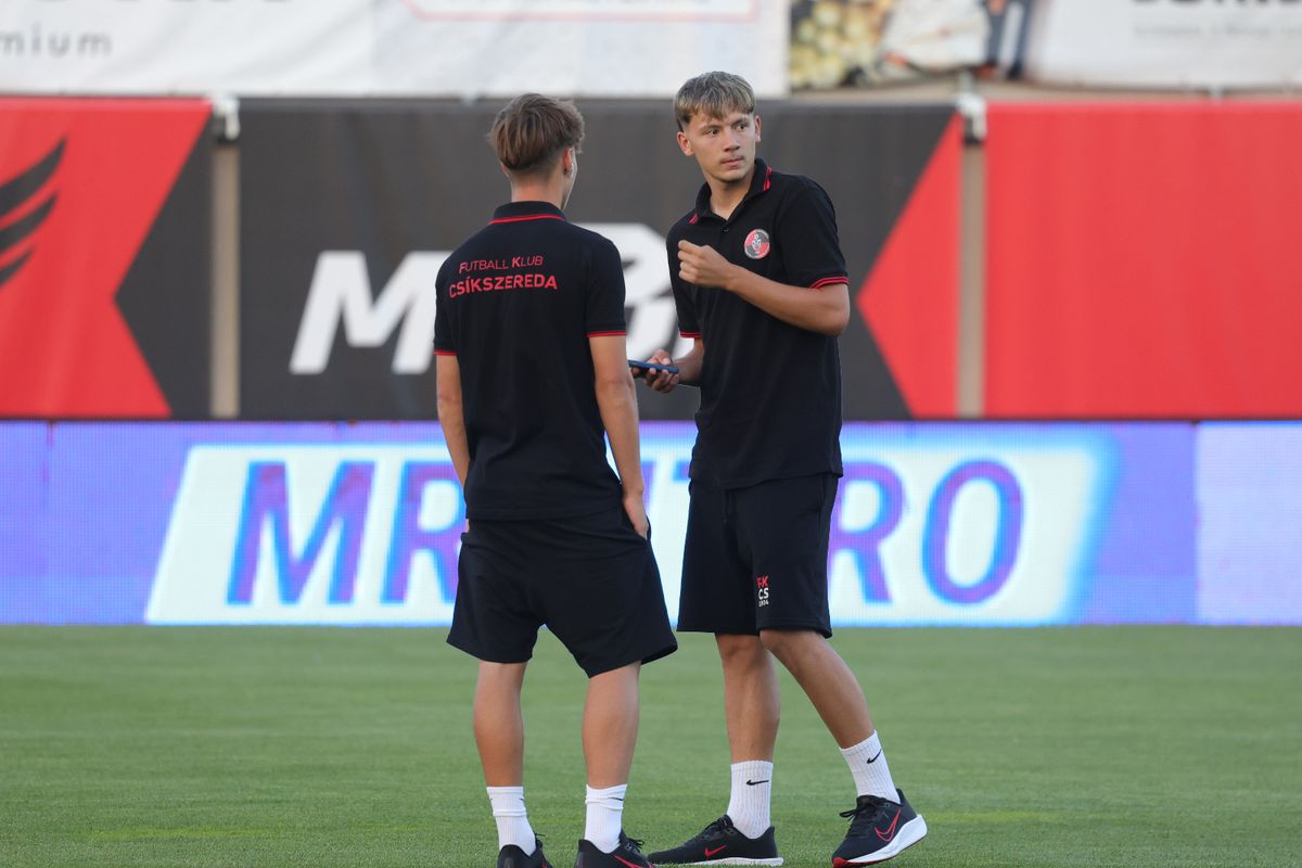 Csikszereda - Rapid: primele imagini de la nivelul gazonului