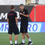 Csikszereda - Rapid: primele imagini de la nivelul gazonului. FOTO: Ionuț Iordache