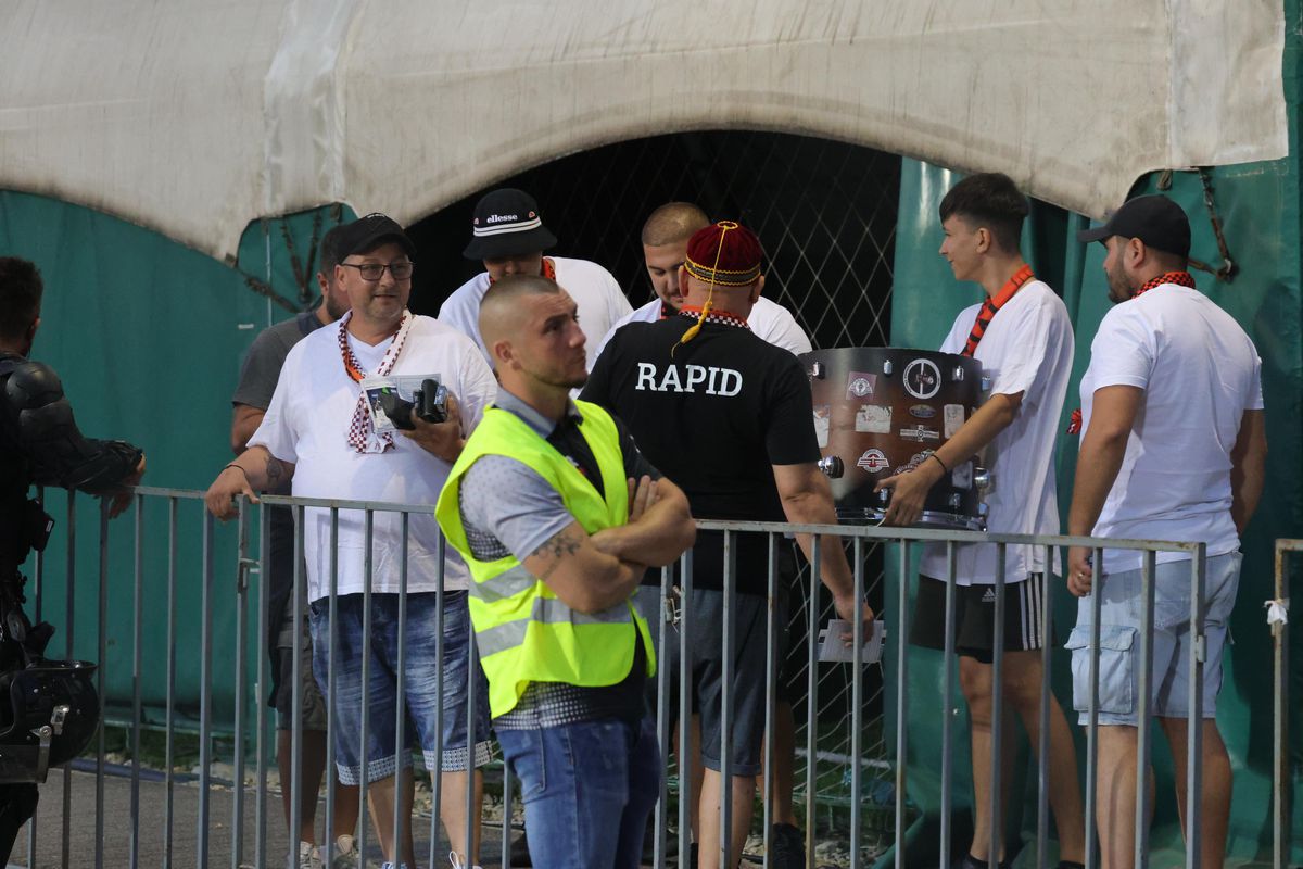 Csikszereda - Rapid, imagini înaintea partidei de la Miercurea Ciuc