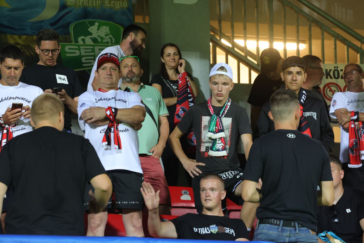 Csikszereda - Rapid, imagini înaintea partidei de la Miercurea Ciuc