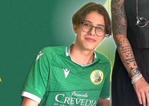 «Bebeto», fiul Anamariei Prodan și al lui Laurențiu Reghecampf, a semnat primul contract profesionist: „Îmi dau lacrimile”