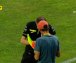 Claudiu Marcu, arbitrul de rezervă. FOTO: captură Prima Sport