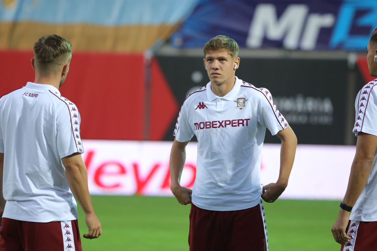 Csikszereda - Rapid: primele imagini de la nivelul gazonului