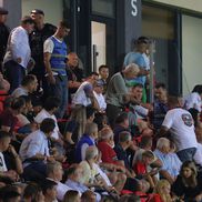 Atmosfera de la Csikszereda - Rapid. FOTO: Ionuț Iordache