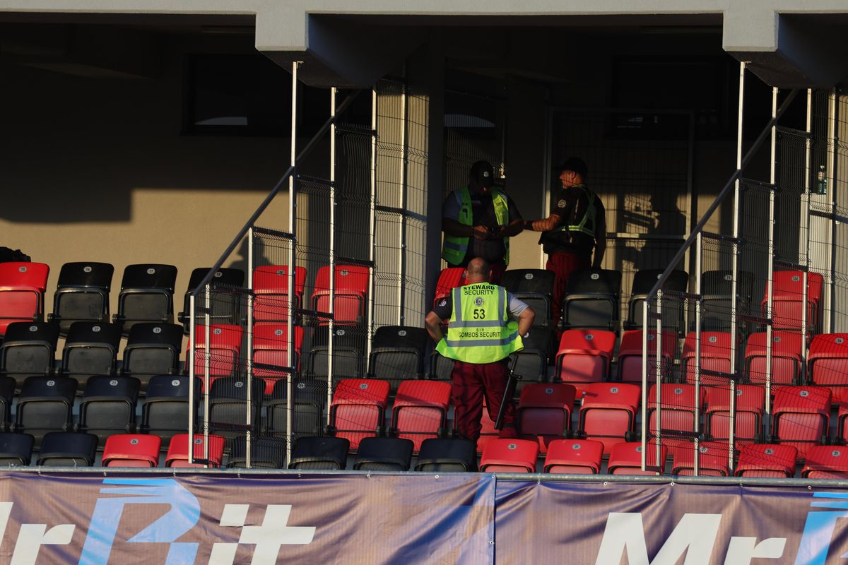 Csikszereda - Rapid, imagini înaintea partidei de la Miercurea Ciuc