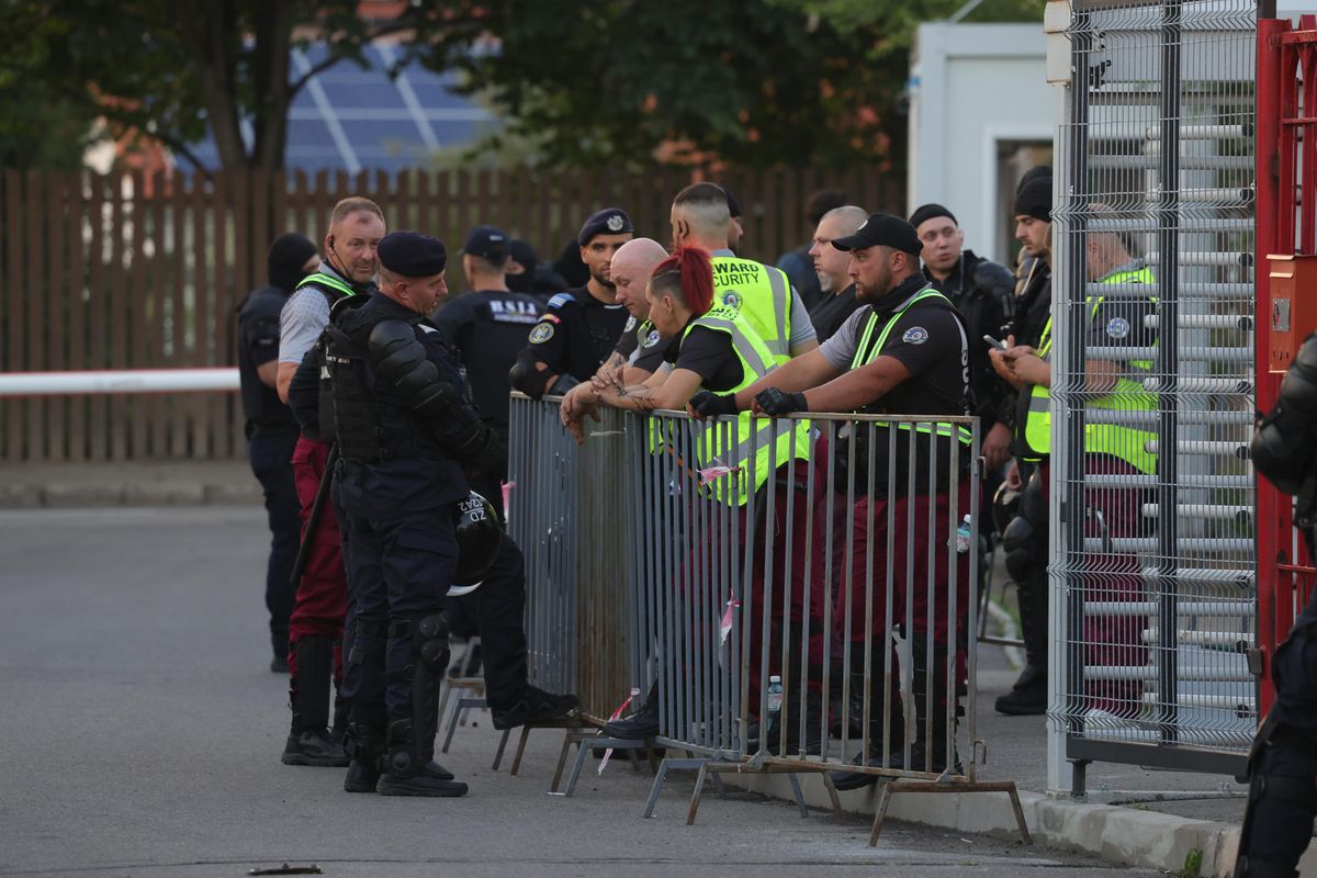 Csikszereda - Rapid, imagini înaintea partidei de la Miercurea Ciuc