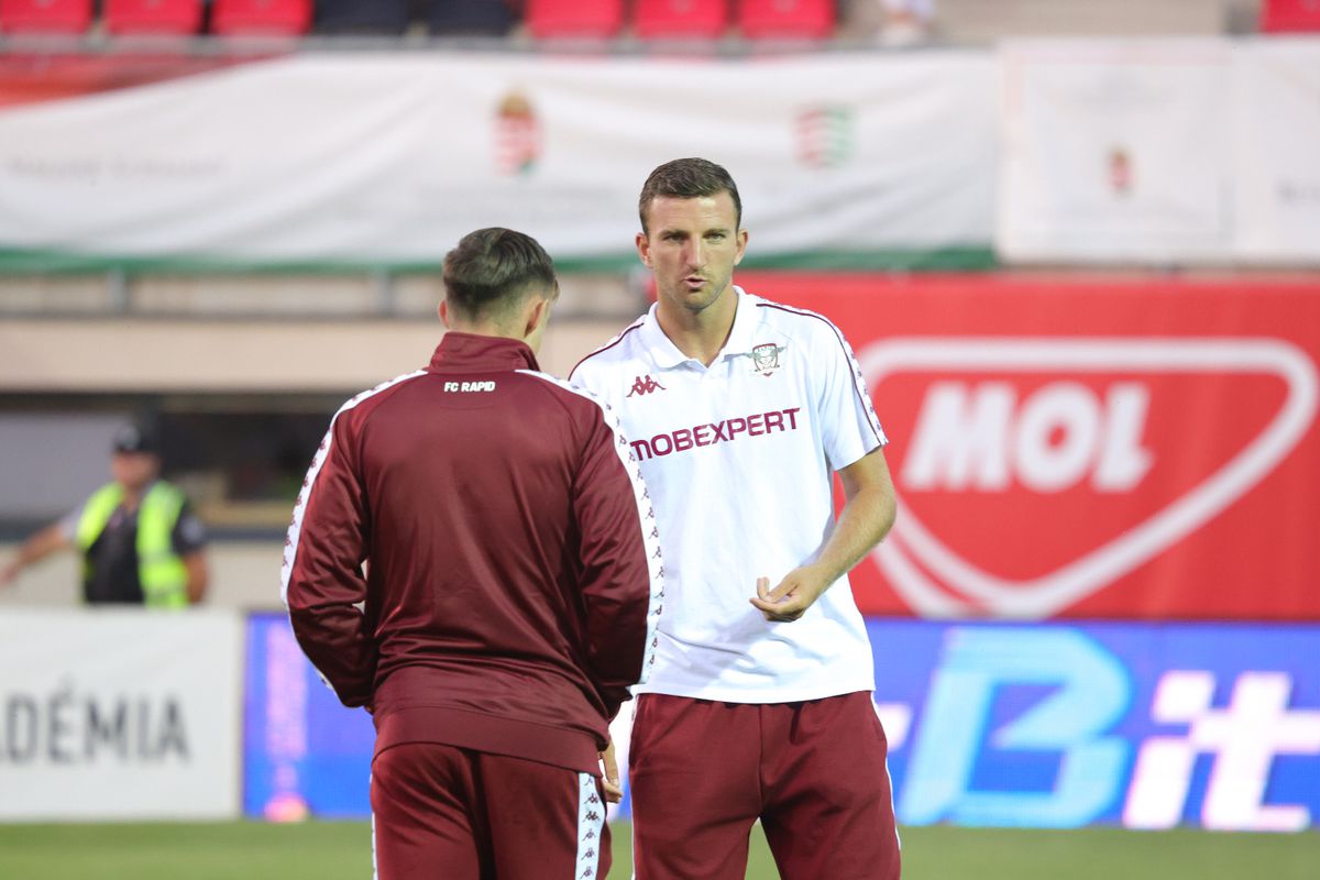 Csikszereda - Rapid: primele imagini de la nivelul gazonului