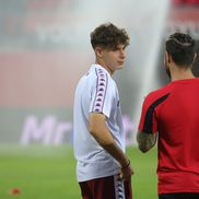 Rareș Pop, Csikszereda - Rapid: primele imagini de la nivelul gazonului. FOTO: Ionuț Iordache