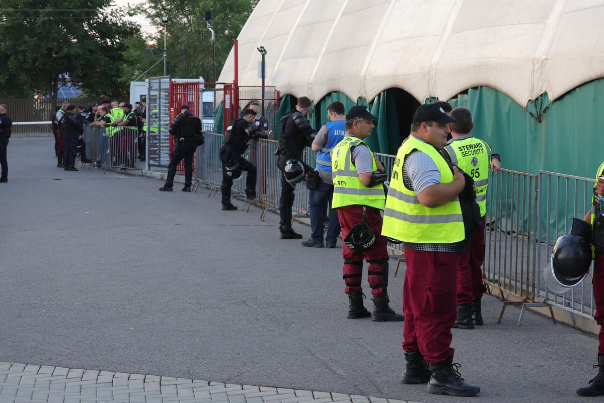 Csikszereda - Rapid, imagini înaintea partidei de la Miercurea Ciuc