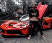 FOTO Aubameyang și-a deschis garajul de lux: Ferrari de 2,2 milioane de euro și 4 Lamborghini, dar și un „intrus” de numai 25.000 de euro