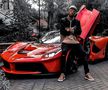 FOTO Aubameyang și-a prezentat colecția de bolizi: are un Ferrari de 2,2 milioane de euro și patru Lamborghini