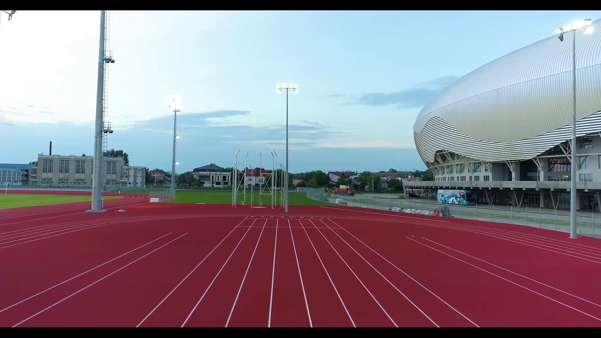 VIDEO & FOTO Încă un stadion modern inaugurat la Craiova: e unic în România