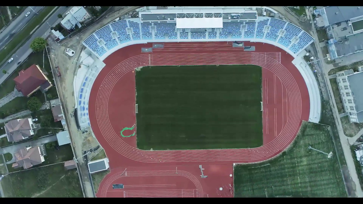 VIDEO & FOTO Încă un stadion modern inaugurat la Craiova: e unic în România