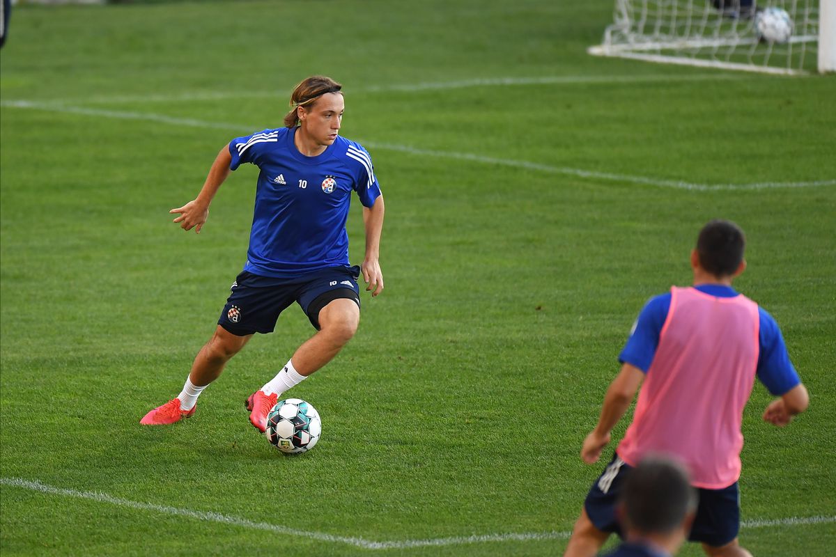 CFR - Dinamo Zagreb, antrenament + conferință