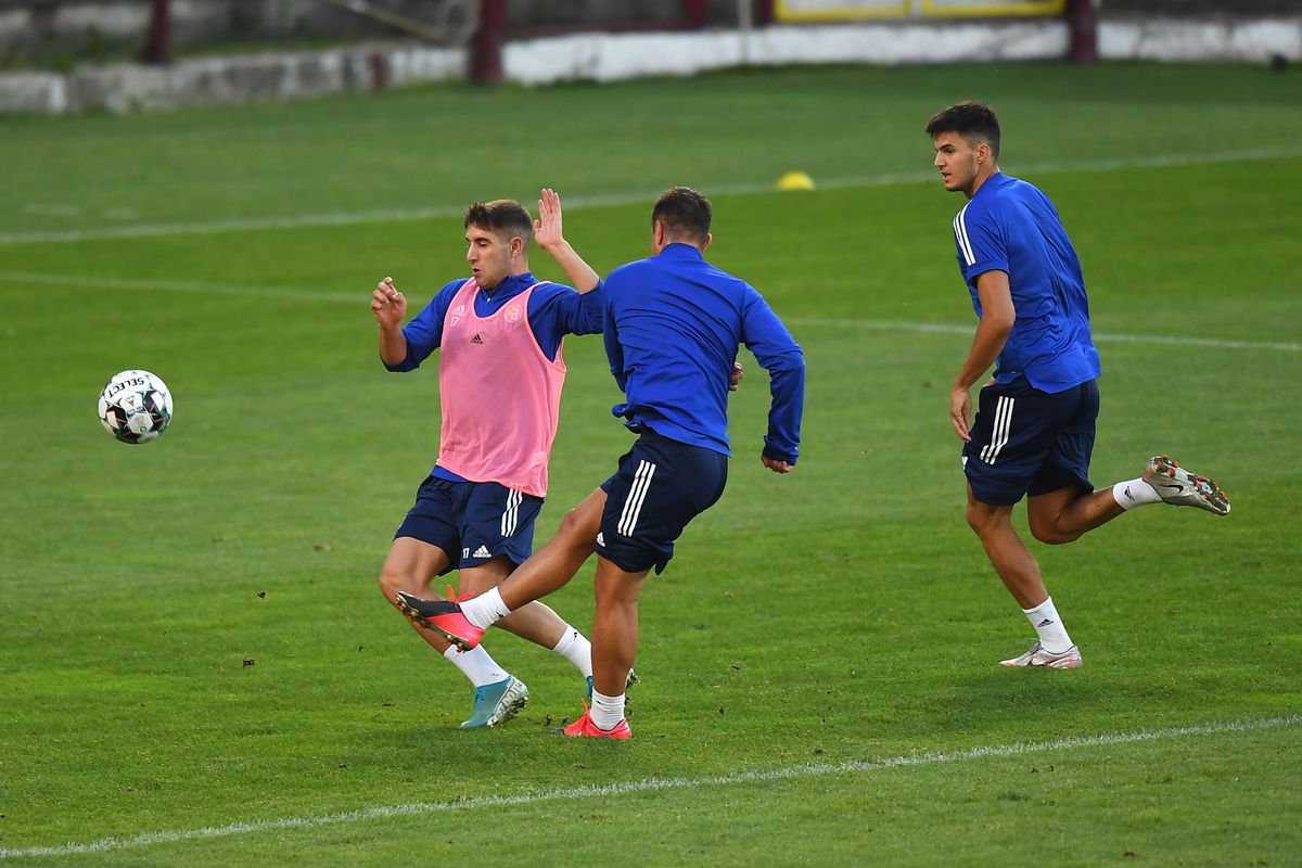 CFR - Dinamo Zagreb, antrenament + conferință