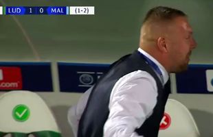 Cosmin Moți, criză de nervi în play-off-ul Champions League » Dispută aprinsă cu arbitrul Clement Turpin