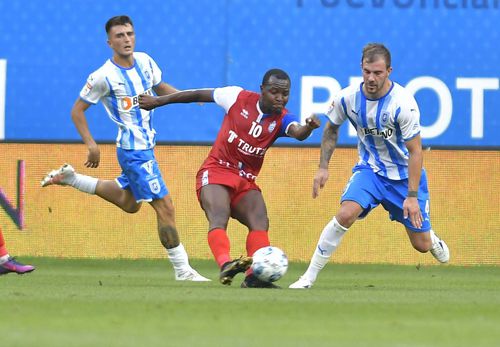 Hervin Onganda, la meciul câștigat de FC Botoșani în deplasare la CSU Craiova, scor 2-1
Foto:Imago