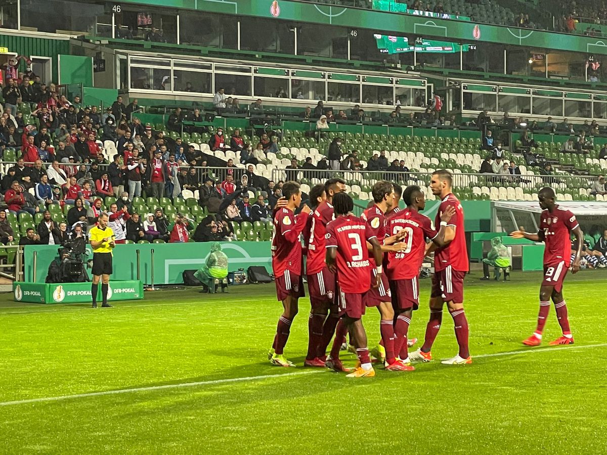 Bayern a spulberat-o pe Bremer în primul tur din Cupa Germaniei, 12-0