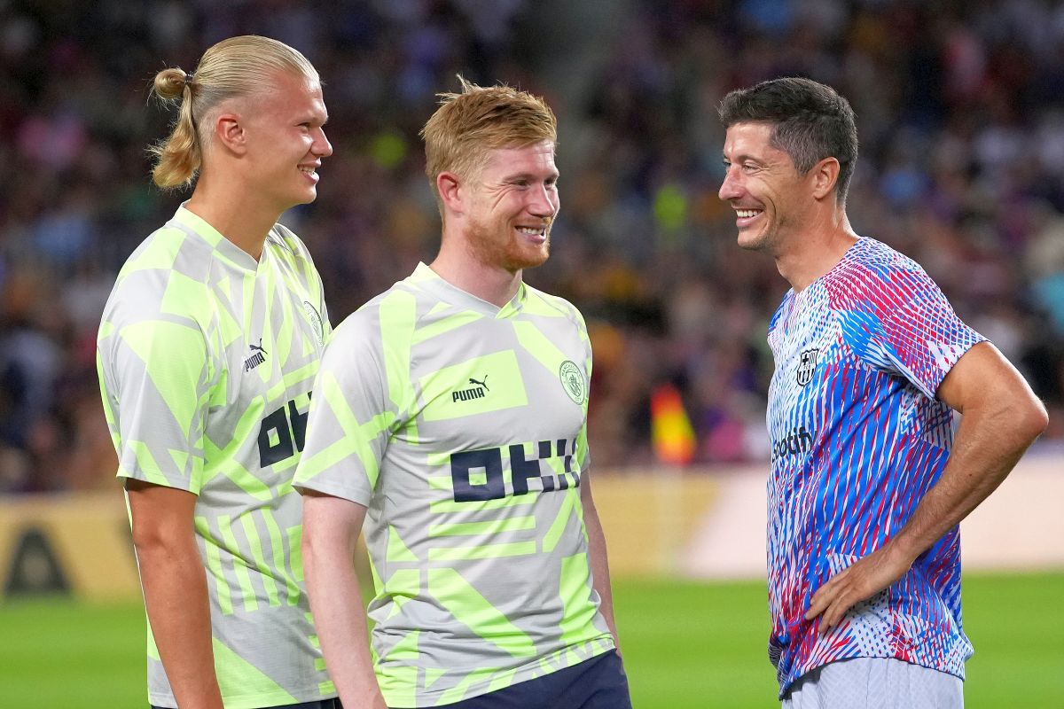 Barcelona - Manchester City, amical caritabil