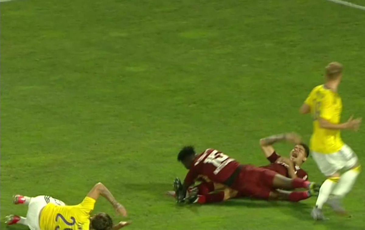 Fază „fierbinte” în careul lui Maribor » Fault nesancționat de brigada scoțiană!