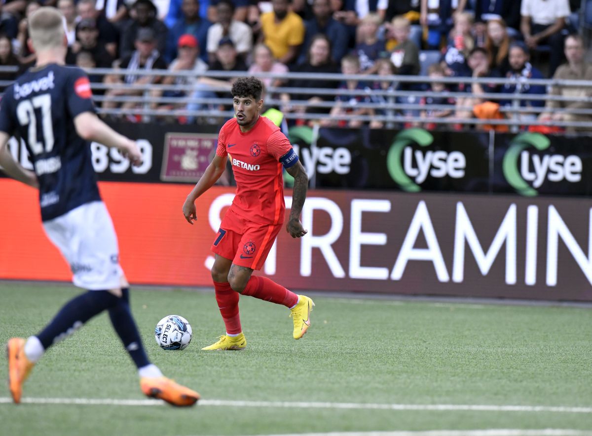 Superatmosferă la Viking - FCSB! Imaginile trimise de corespondenții GSP în Norvegia: „România, România”!