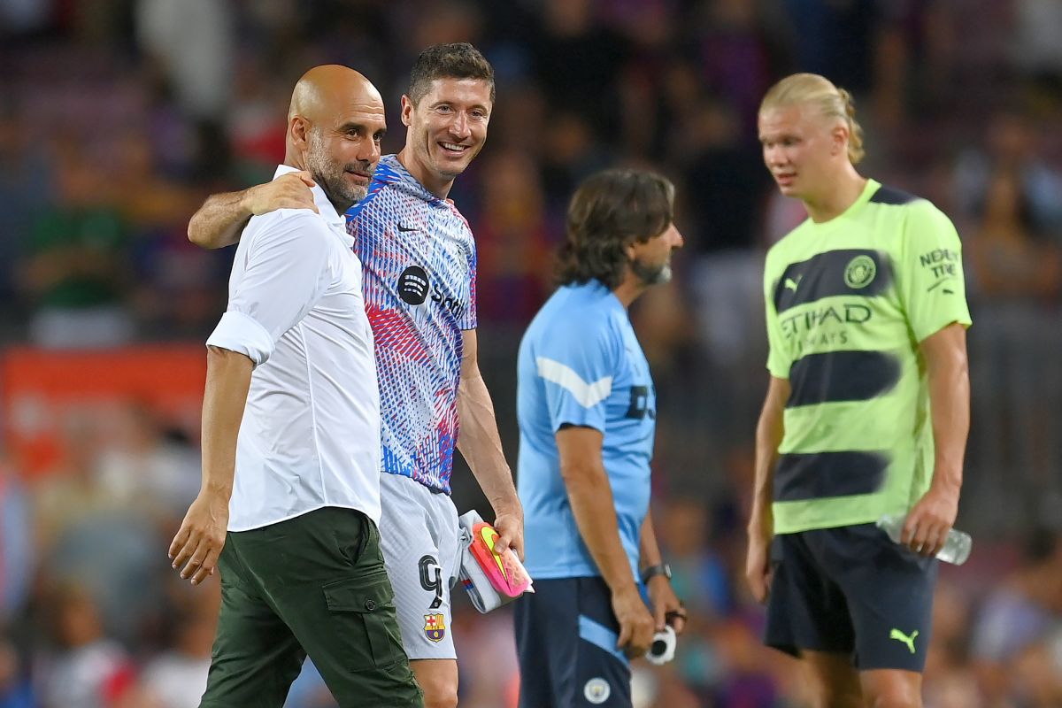 Barcelona - Manchester City, amical caritabil