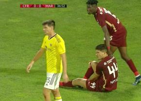 CFR Cluj a cerut penalty în prima repriză a meciului cu Maribor. „Centralul” scoțian nici n-a vrut să audă
