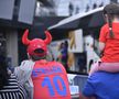 FOTO Viking - FCSB, sosire roș-albaștri la stadion și atmosferă