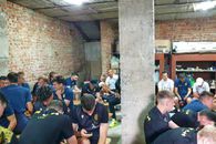 Imagini tulburătoare din Ucraina, la reluarea campionatului » Meciul a durat peste 4 ore, jucătorii s-au adăpostit în buncăr