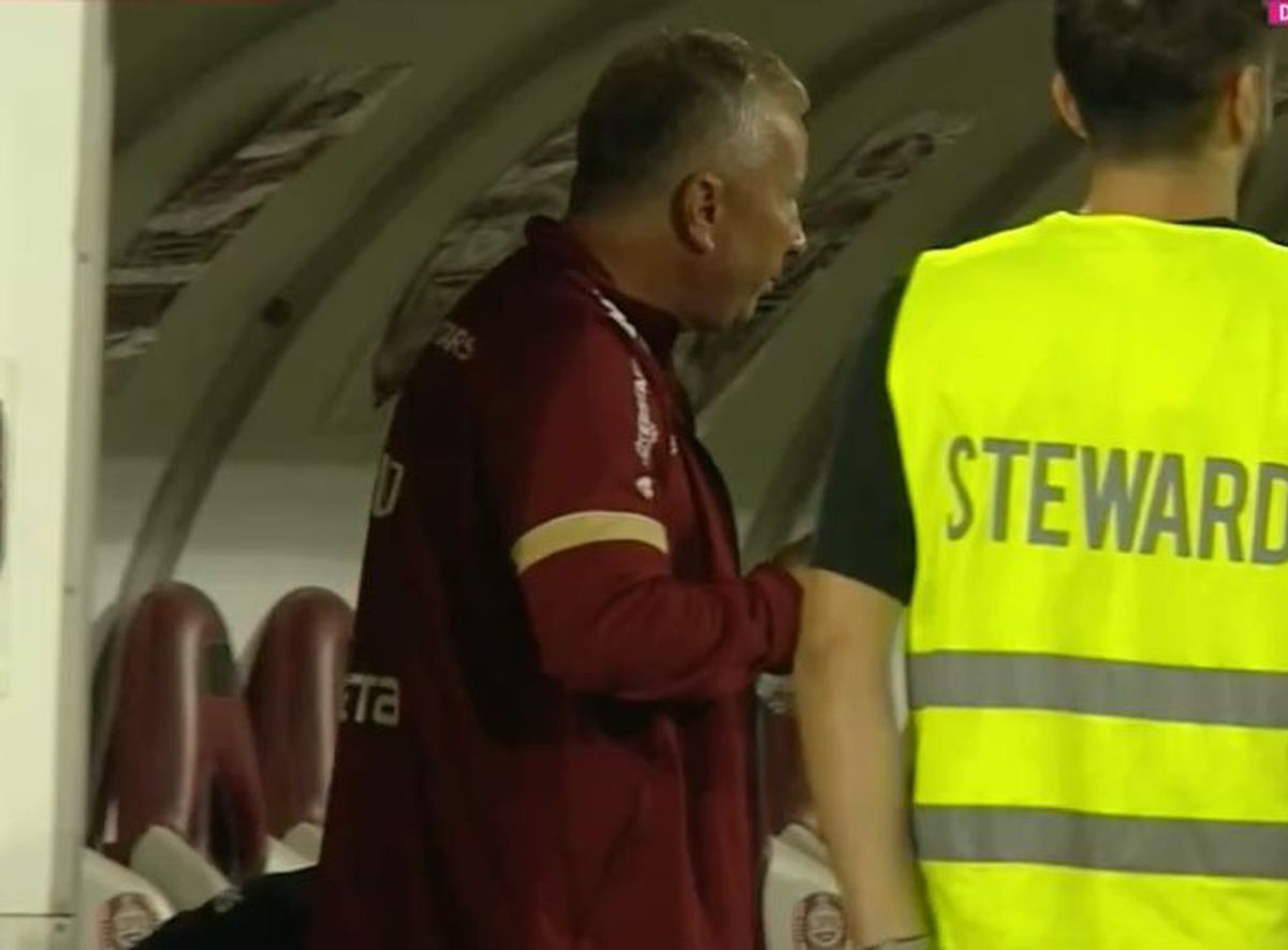 Dan Petrescu, furios și după calificarea în grupe: „Un idiot m-a deranjat tot meciul. Cred că e pus de cineva”