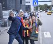 FOTO Viking - FCSB, sosire roș-albaștri la stadion și atmosferă