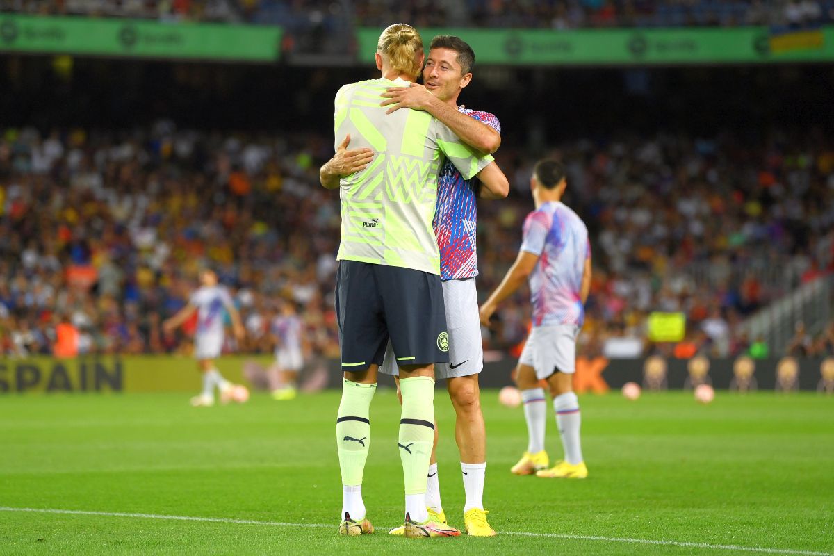 Barcelona - Manchester City, amical caritabil