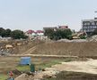 Vizită pe șantierul viitoarei arene de 100 de milioane de euro » Ce problemă au întâmpinat muncitorii + mesajul istoric căutat pe sub dărâmături