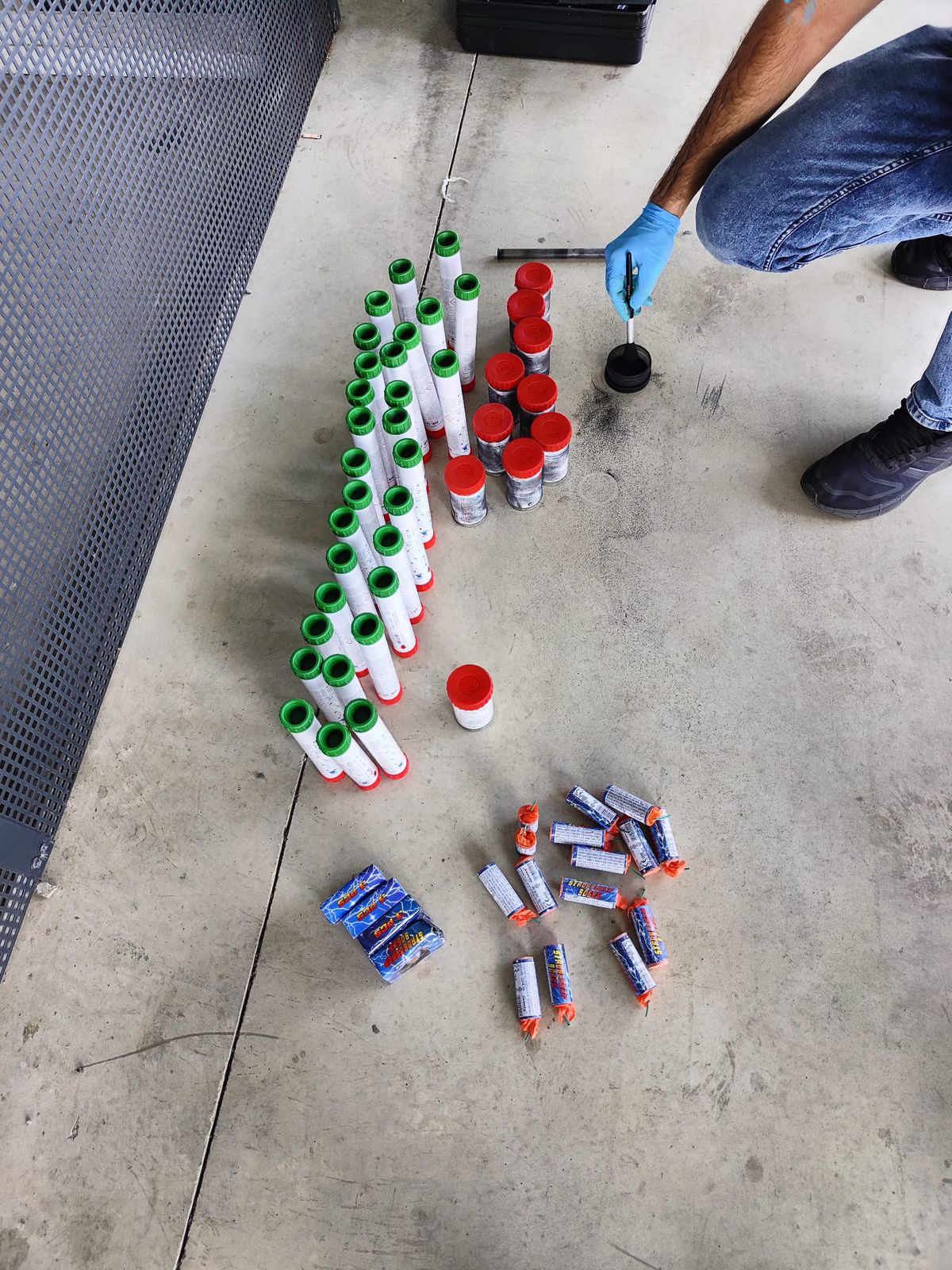 „Revelionul” alb-roșu, anulat de intervenția Jandarmeriei » Ce s-a descoperit la Arcul de Triumf în ziua meciului Dinamo - Petrolul