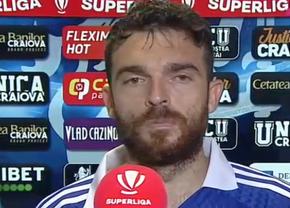 Golgeterul lui FCU Craiova, discurs dur după 3-5 cu Rapid: „Suntem fricoși!”