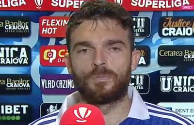 Golgeterul lui FCU Craiova, discurs dur după 3-5 cu Rapid: „Suntem fricoși! Nu antrenorul e problema, noi nu jucăm fotbal”