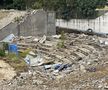 Vizită pe șantierul viitoarei arene de 100 de milioane de euro » Ce problemă au întâmpinat muncitorii + mesajul istoric căutat pe sub dărâmături