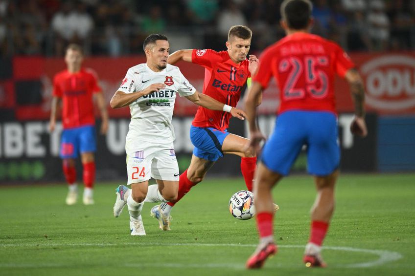 Florin Tănase în Hermannstadt - FCSB, runda #7 din Superliga / foto: Raed Krishan