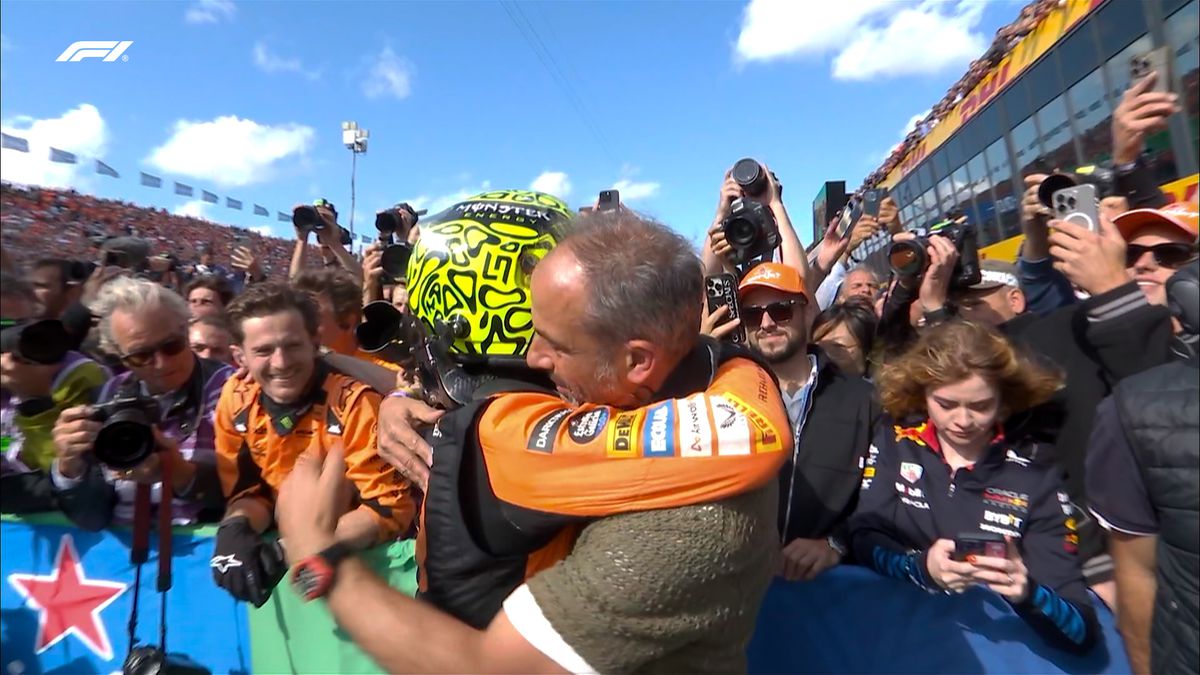 Lando Norris îl bate pe Max Verstappen chiar la el acasă și amenință prima poziție a clasamentului