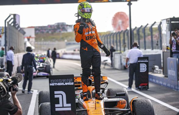 Lando Norris îl bate pe Max Verstappen chiar la el acasă și amenință prima poziție a clasamentului