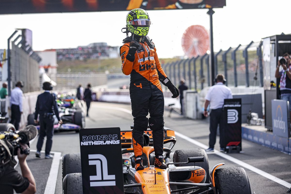 Lando Norris, pilotul McLaren, a câștigat Marele Premiu al Olandei