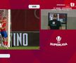 Golul lui Ngezana din Hermannstadt - FCSB, anulat din cauza unui fault, foto: captură de ecran Prima Sport