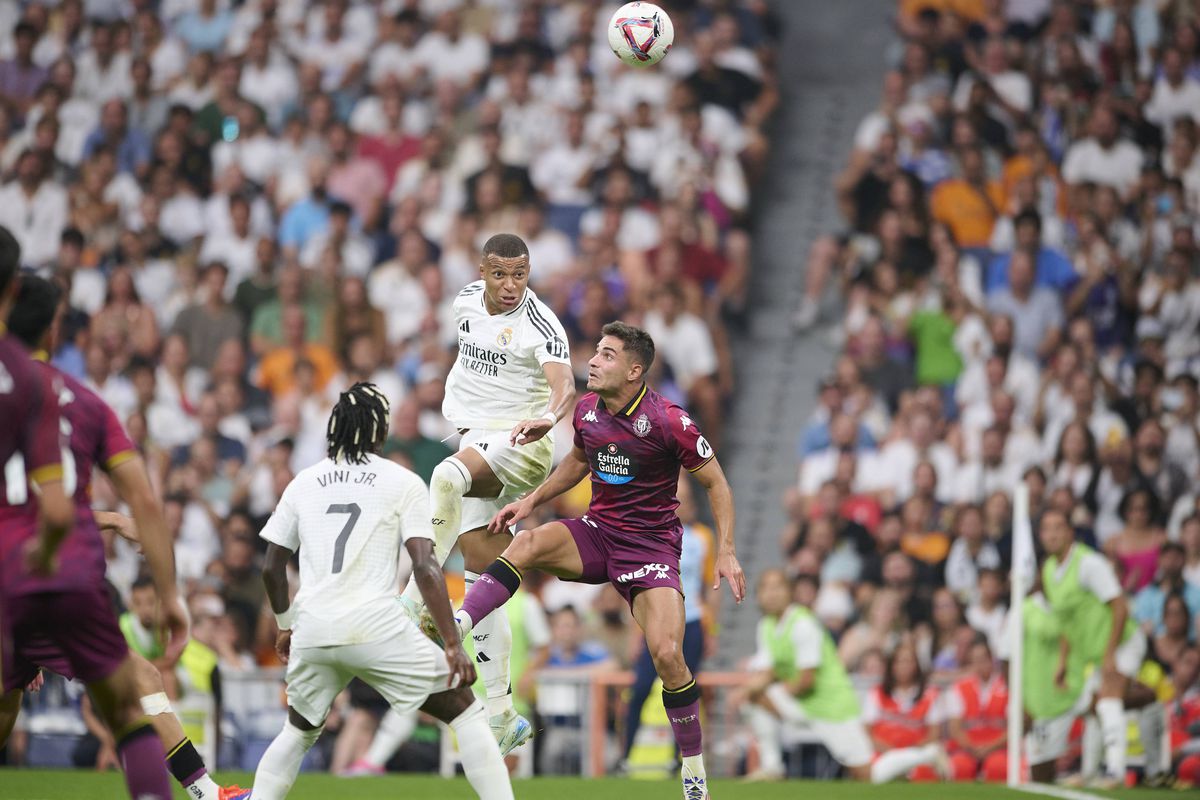 Real Madrid s-a distrat cu Valladolid, în runda #2 din La Liga » Mbappe, exasperat de ratări + Puștiul Endrick, la primul gol în tricoul blanco