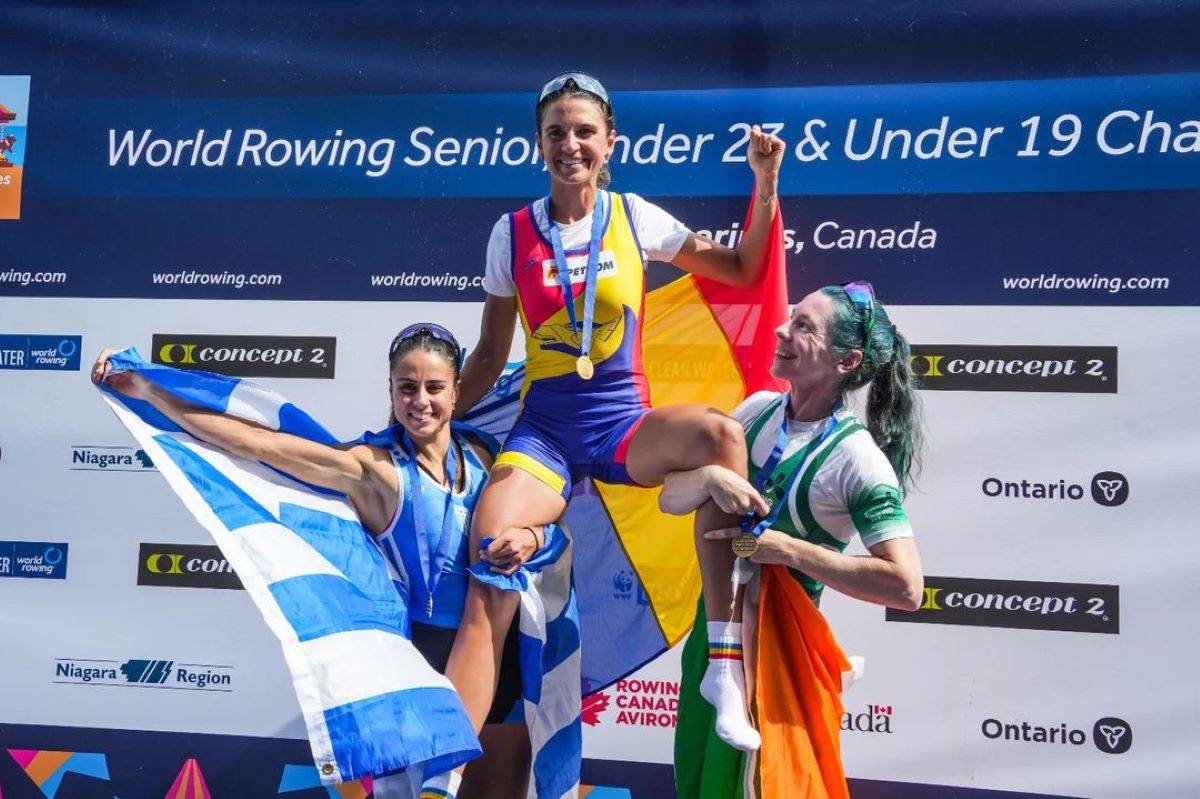 Ionela Cozmiuc, final de carieră cu aur la Campionatele Mondiale, zâmbet pe buze și o victorie detașată!