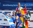 Ionela Cozmiuc, aur la schif simplu cat. ușoară la Campionatele Mondiale 2024 Foto: FR Canotaj / Balint Czucz