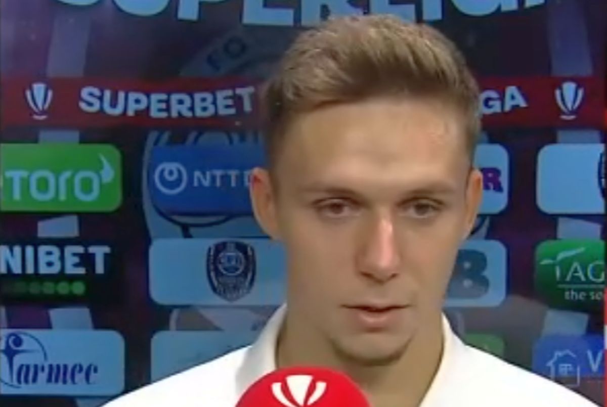 Louis Munteanu, discurs ferm, deși nu a marcat pentru CFR Cluj în succesul cu Botoșani: „Cred că a văzut toată lumea”